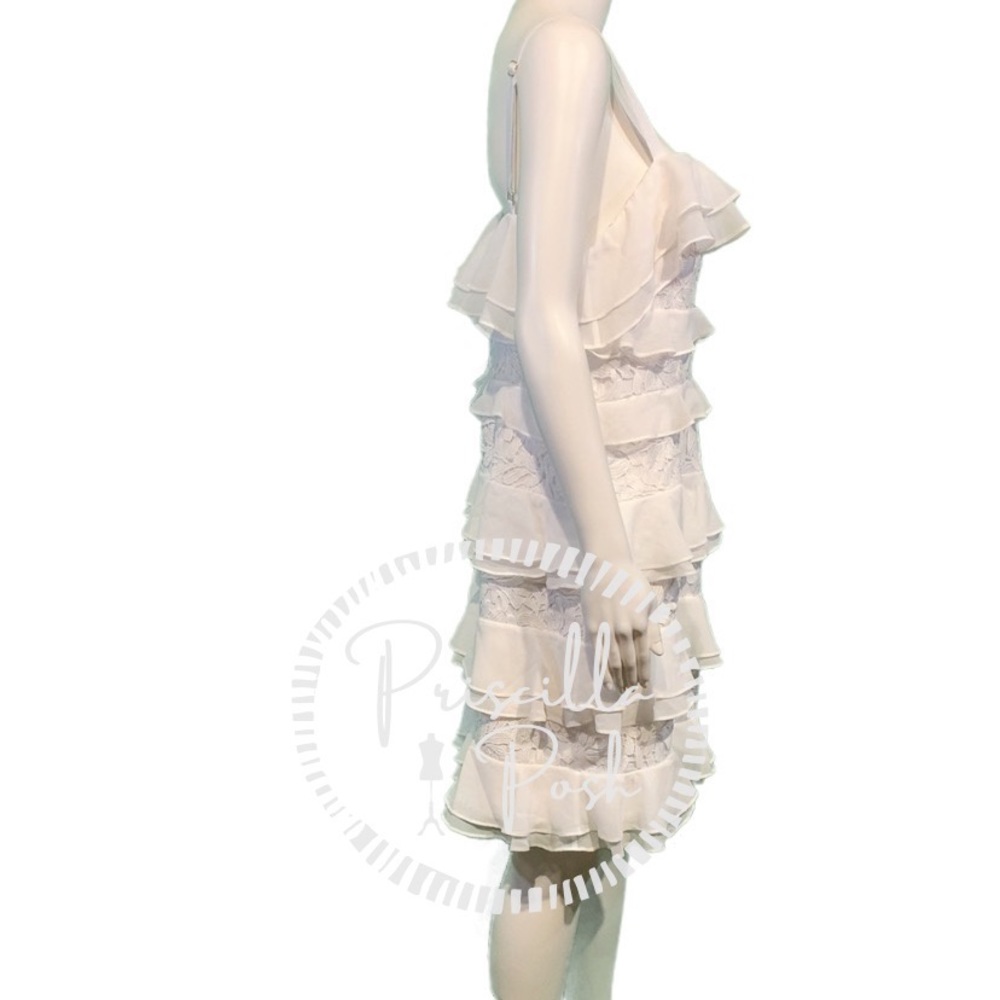 NWT Lilly Pulitzer “Olive” White Ruffle Tank Dress - Picture 7 of 11